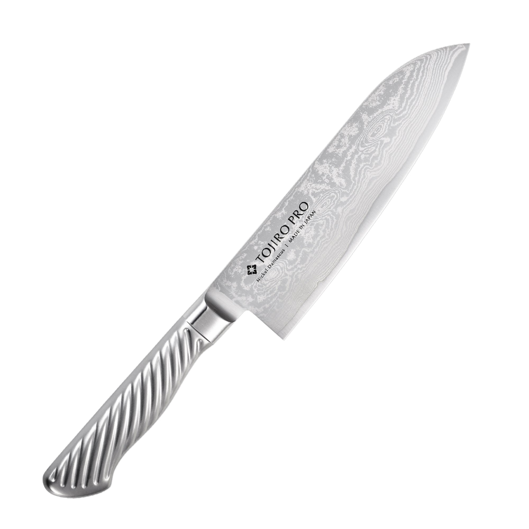 TOJIRO PRO ニッケルダマスカス鋼 三徳 170mm – 燕三条製包丁の