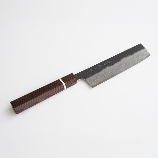 ＜直営店限定＞藤次郎 アトリエ 和包丁 菜切 165mm（ウエンジ）