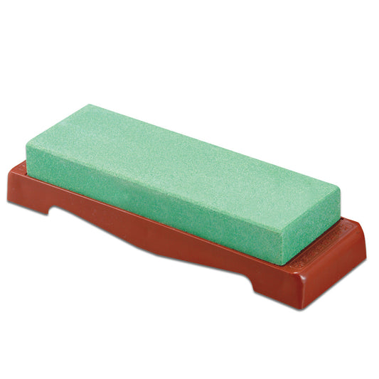 【アウトレット】藤次郎 本職用セラミック荒砥石 (台付) <#400>