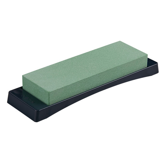 藤次郎 本職用セラミック荒砥石 (台付) <#400>