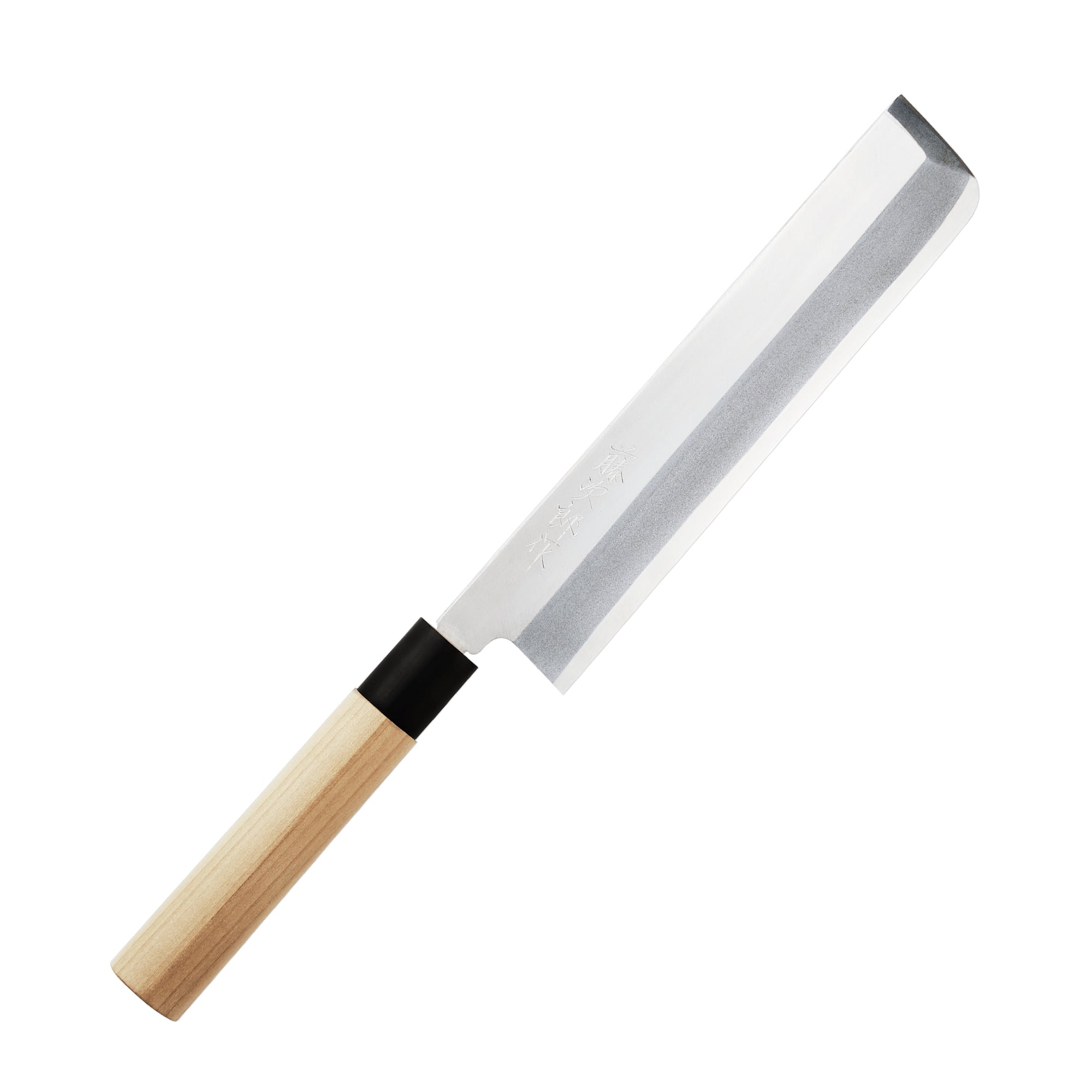 藤次郎 白紙鋼 角型薄刃 210mm – 燕三条製包丁の【藤次郎オンライン