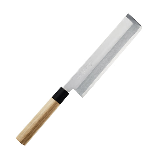 藤次郎 白紙鋼 角型薄刃 195mm