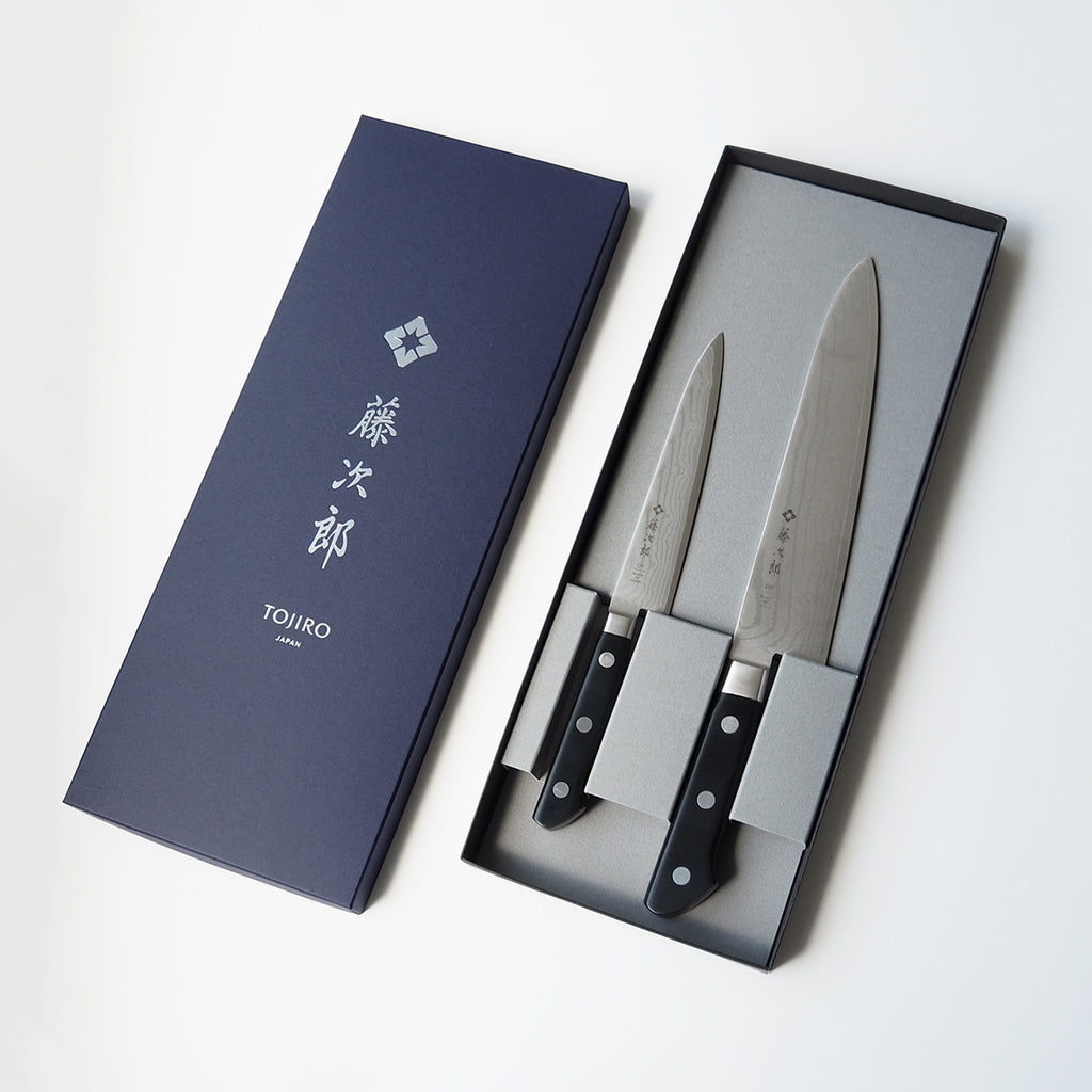 ＜直営店限定＞藤次郎 CLASSICダマスカス 牛刀セット