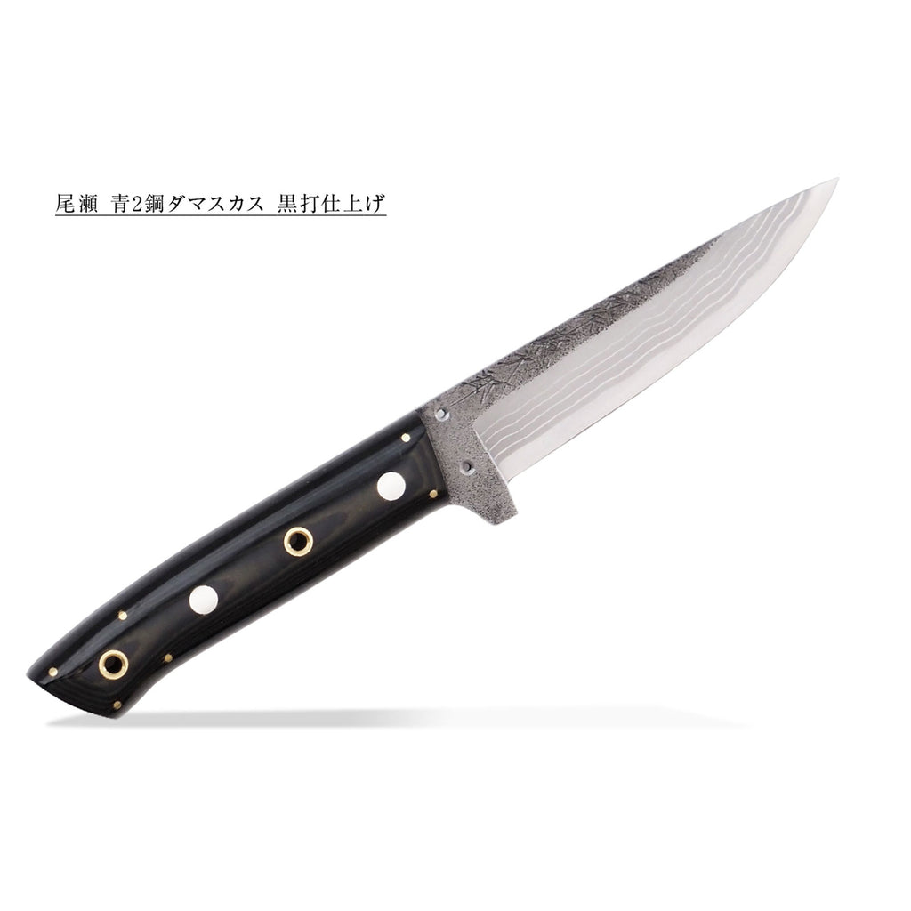 ＜受注生産品＞藤次郎 アウトドアナイフ 尾瀬 90mm
