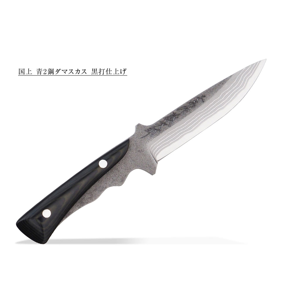 ＜受注生産品＞藤次郎 アウトドアナイフ 国上 110mm